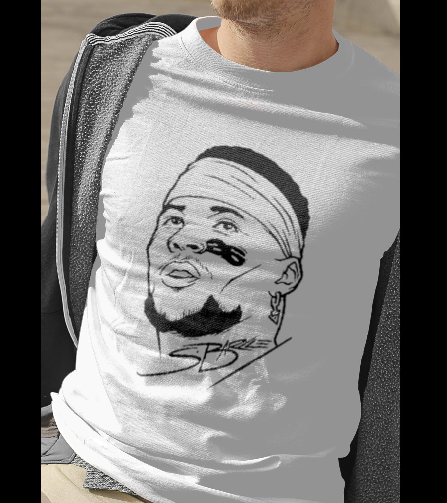 Philadelphia Eagles Saquon Barkley Floating Head Signature T-Shirt