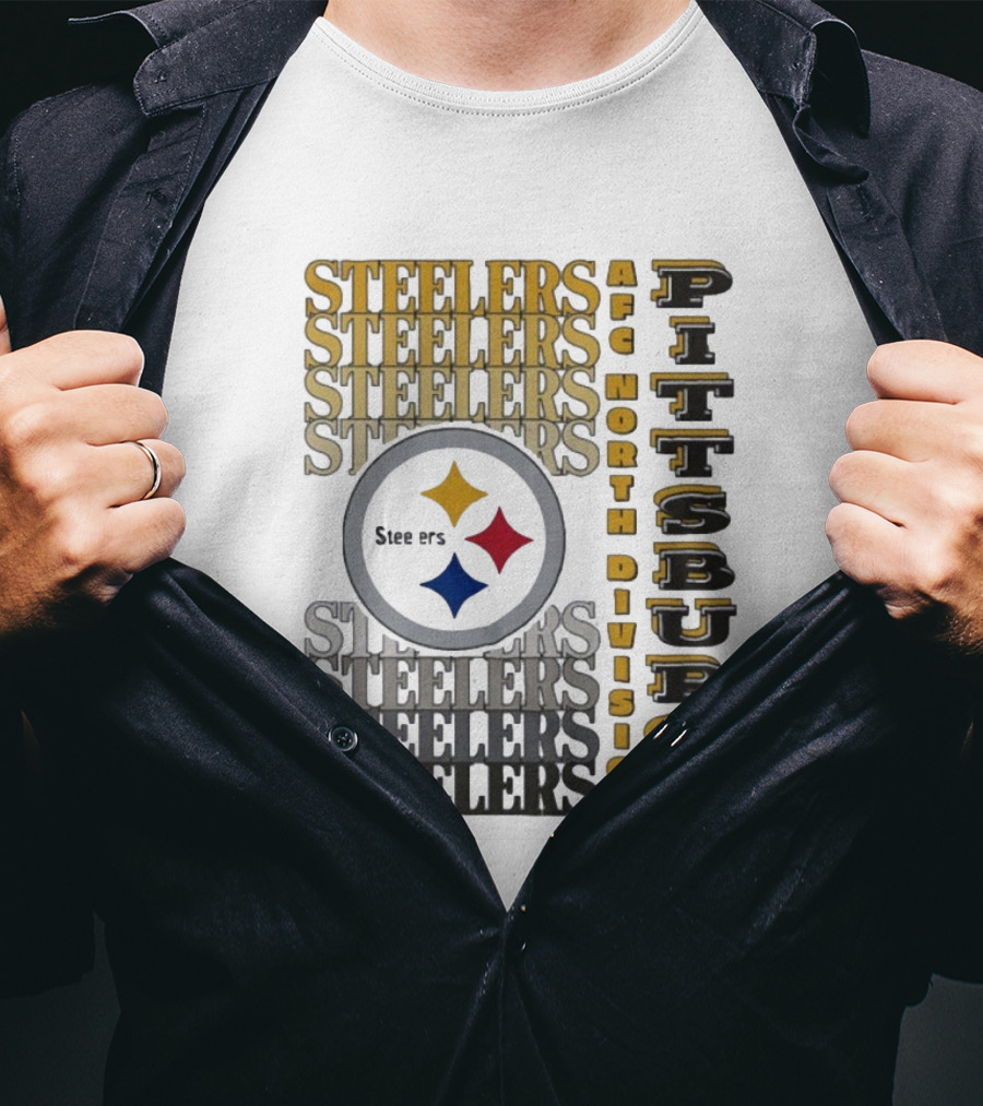 Pittsburgh Steelers AFC North Division See Us T-Shirt
