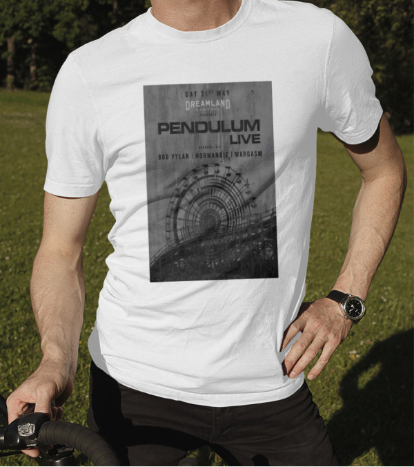 Pendulum Live Dreamland Margate Sat 31st May Bob Vylan Normandie Wargasm T-Shirt