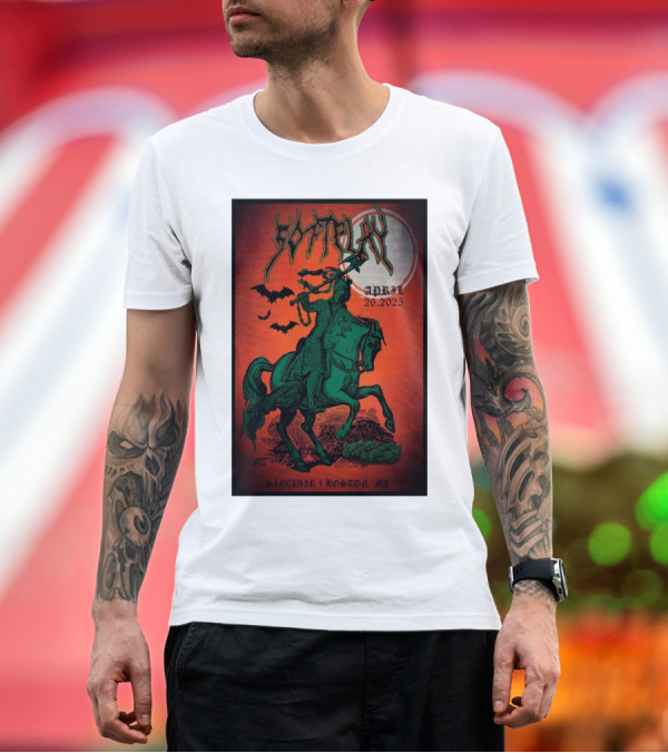 Premium T-Shirt: SORROW April 26 2025 Sinclair Boston MA T-Shirt SORROW April 26 2025 Sinclair Boston MA T-Shirt