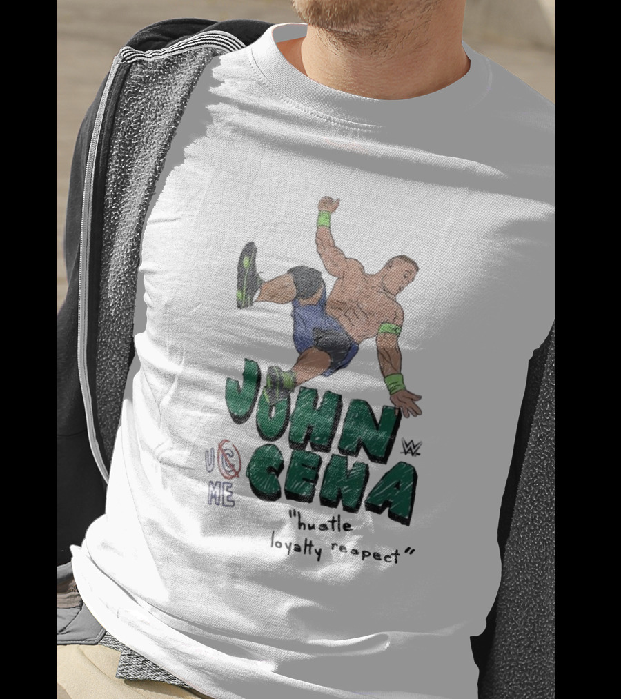 Ripple Junction WWE John Cena U Can’t See Me Hustle Loyalty Respect 2025 T-Shirt