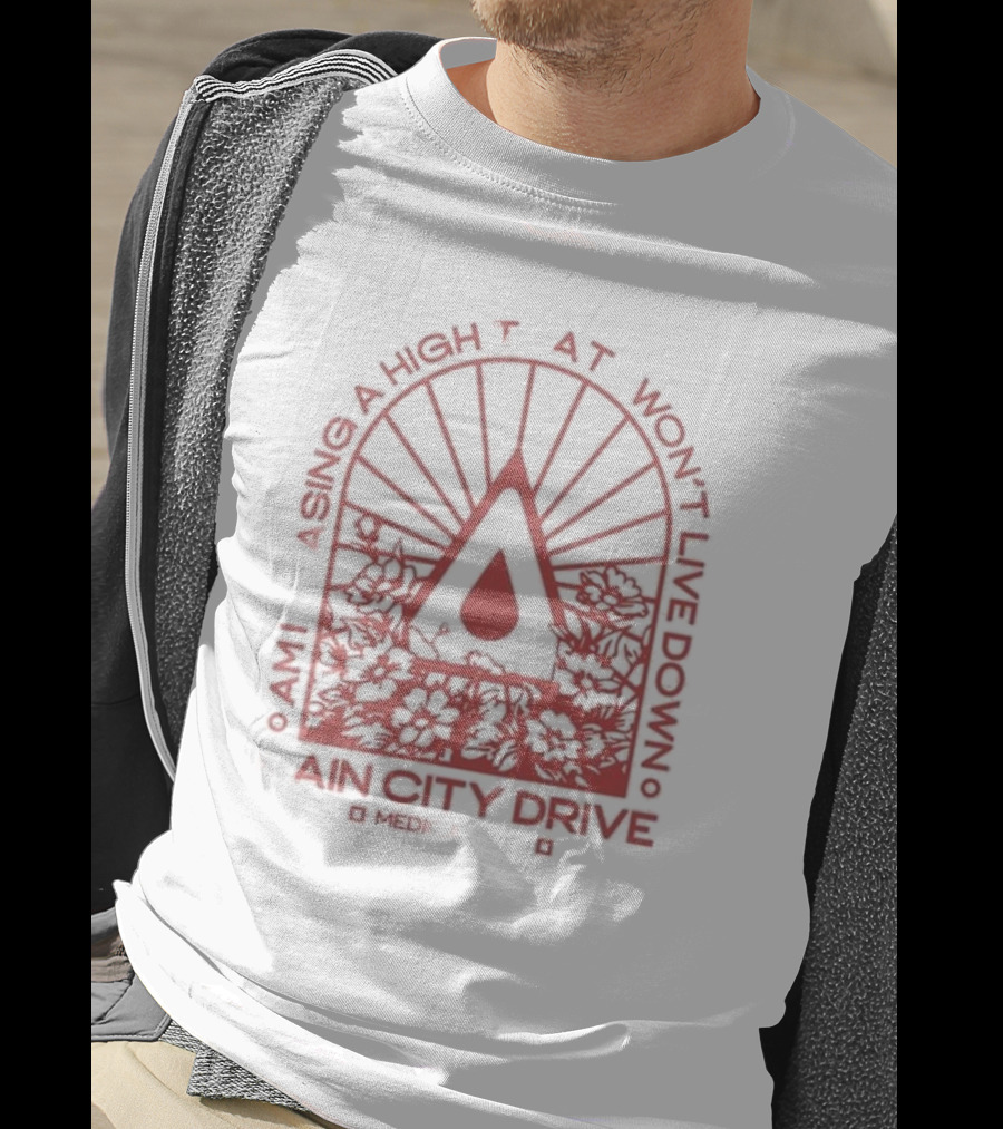 Am I Chasing A High That I Won't Live Down Rain City Drive Medicate Me T-Shirt