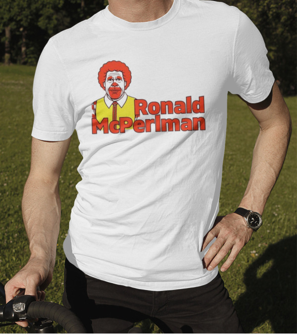 Ronald McPerlman McDonalds And Ron Perlman Crossover T-Shirt