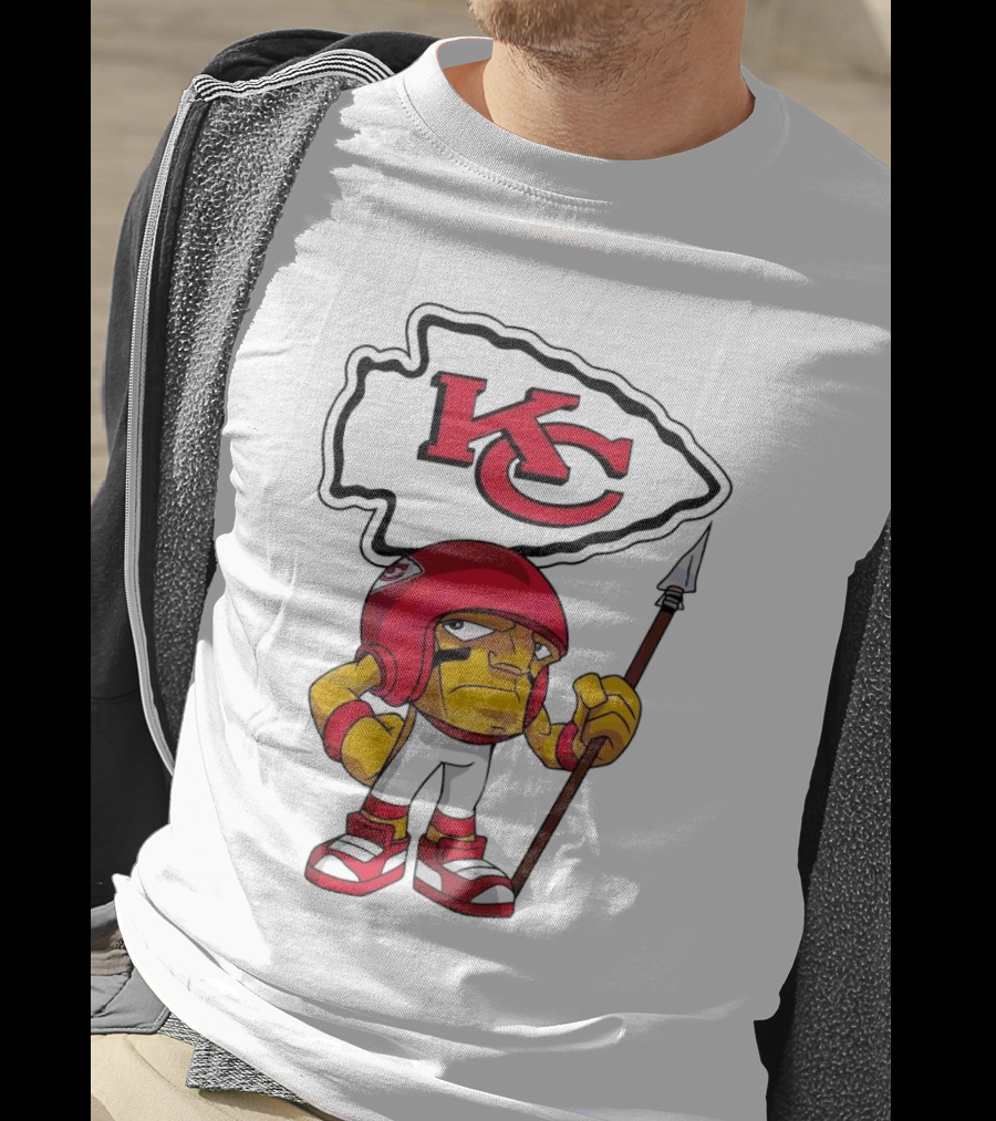 Rush Zone Kansas City Chiefs NFL Character KC Logo 2025 T-Shirt