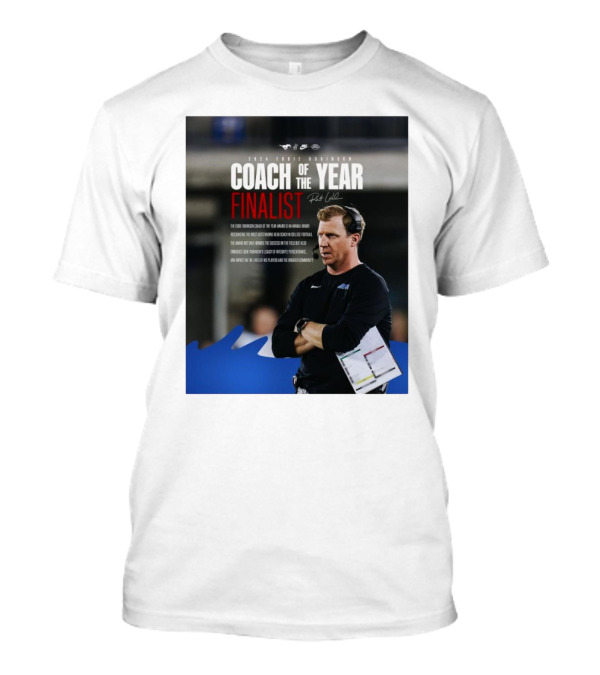 2024 Eddie Robinson Coach Of The Year Finalist SMU Mustangs Recognizing Outstanding Contributions T-Shirt