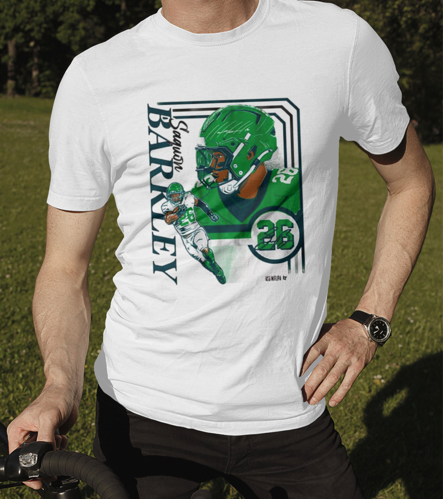 Barkley 26 NFL Philadelphia Eagles Signature Collage T-Shirt