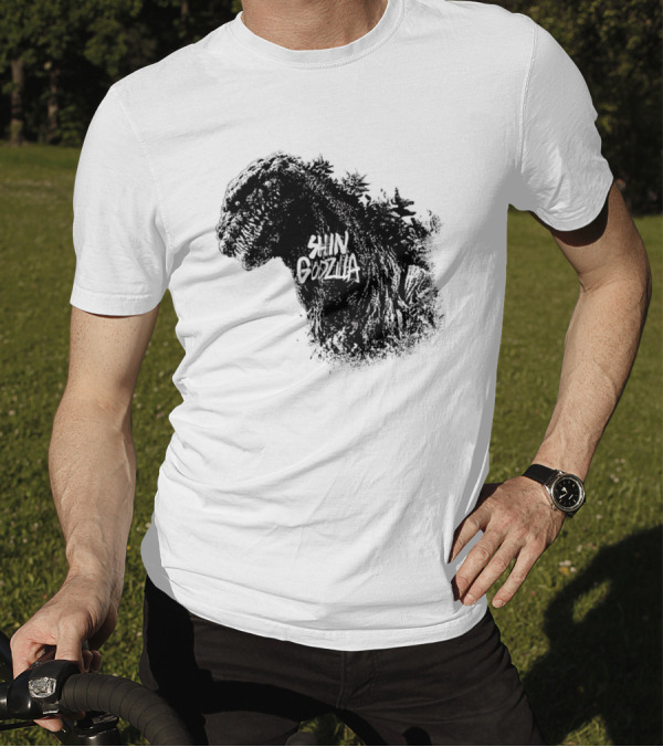 Shin Godzilla Persecution Of The Masses Kaiju Silhouette T-Shirt