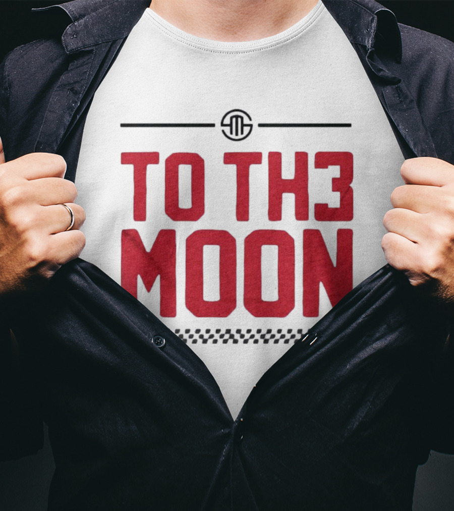 Scott McLaughlin To Th3 Moon Racing Theme T-Shirt