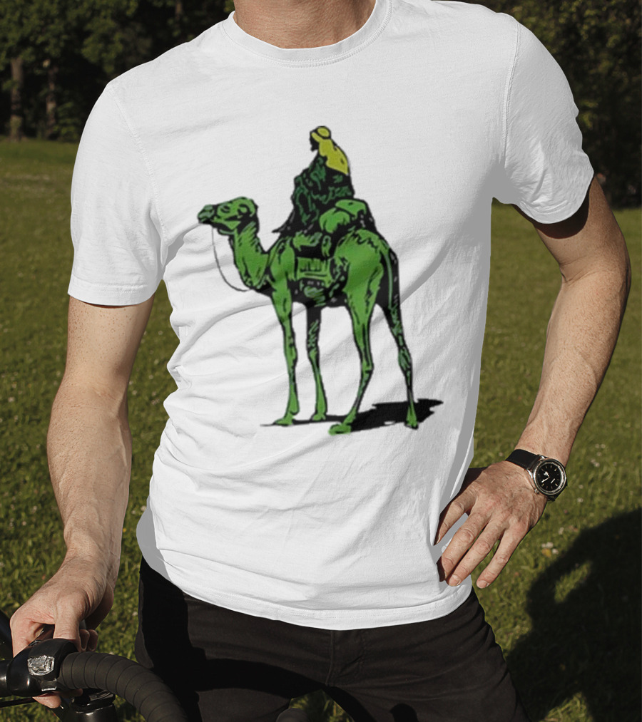Skyler Silk Road Free Ross Camel Graphic T-Shirt