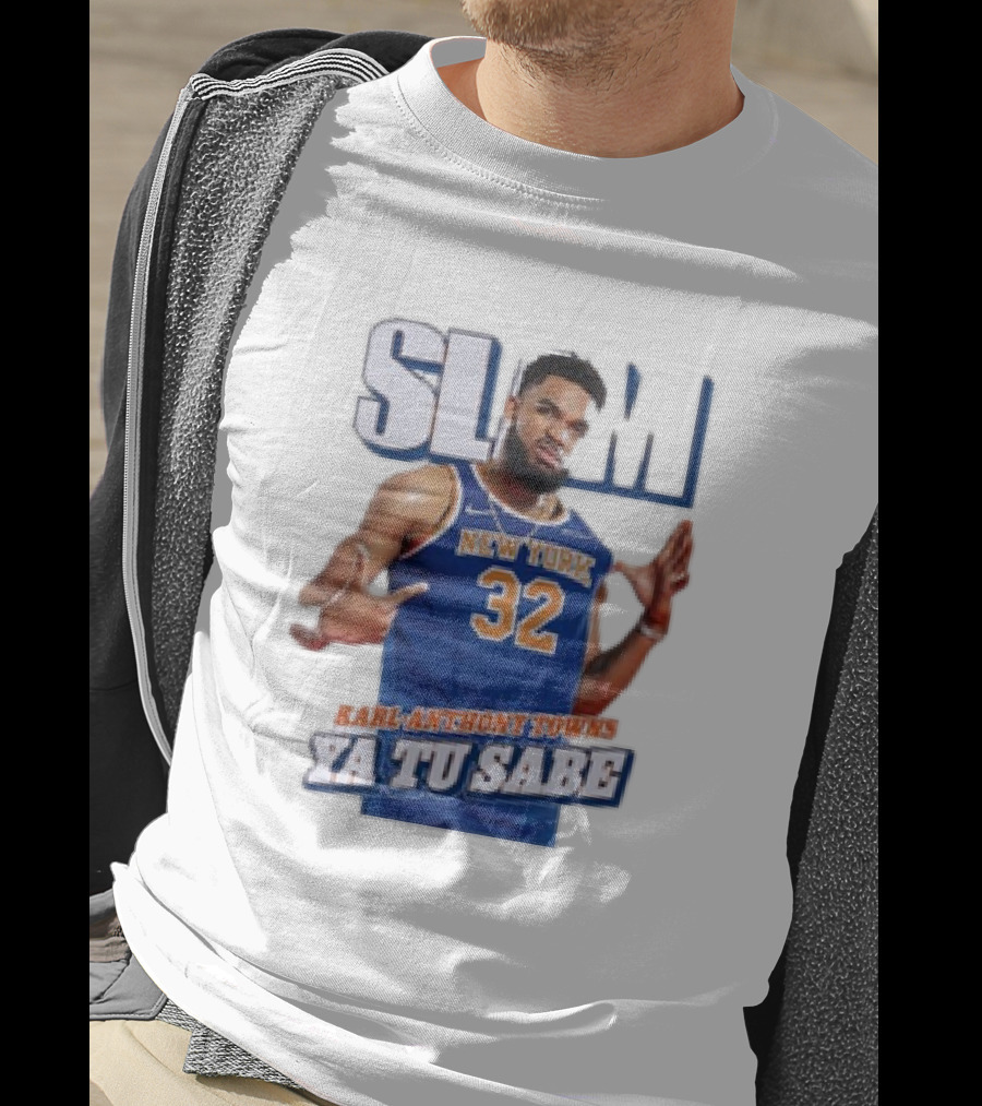 SLAM New York Karl-Anthony Towns Ya Tu Sabe T-Shirt
