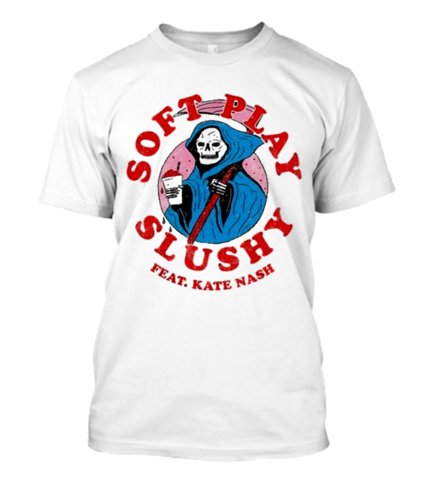 Soft Play Slushy Reaper Feat Kate Nash T-Shirt