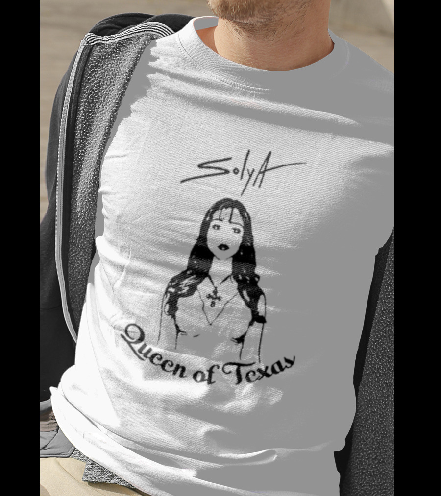 Solyamusic Queen Of Texas Retro Music Vibe T-Shirt