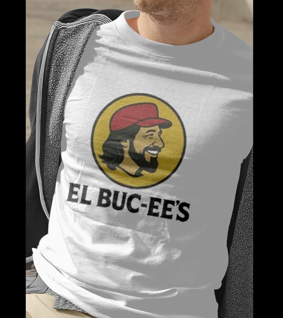 "Somos Bien Méxican Buc-ee’s Parody With Iconic Yellow Red Design" T-Shirt