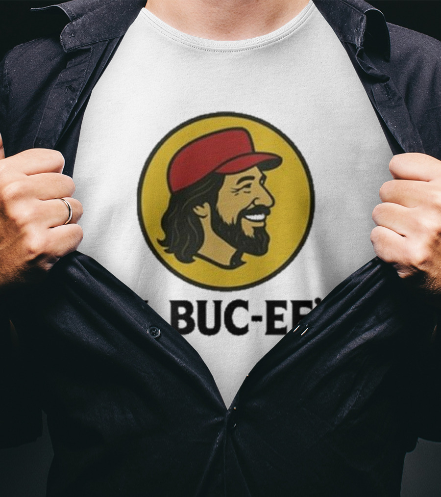 "Somos Bien Méxican Buc-ee’s Parody With Iconic Yellow Red Design" T-Shirt