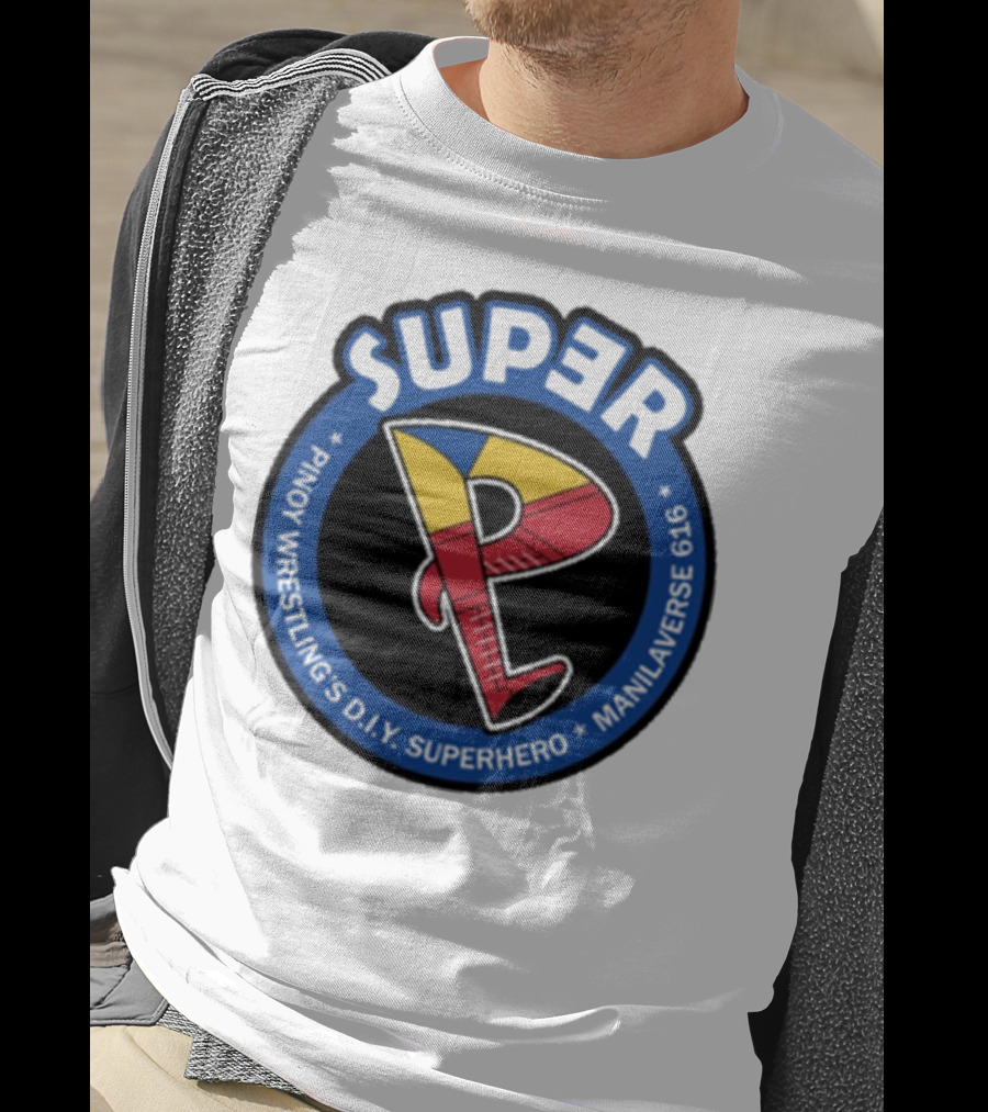 Super Pinoy Wrestling D.i.y Superhero Manila Verse 616 T-Shirt