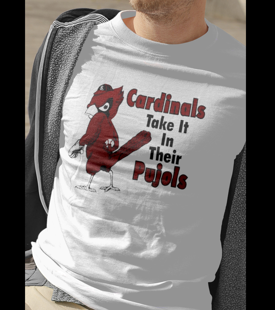 St Louis Cardinals Pujols Baseball Humor T-Shirt