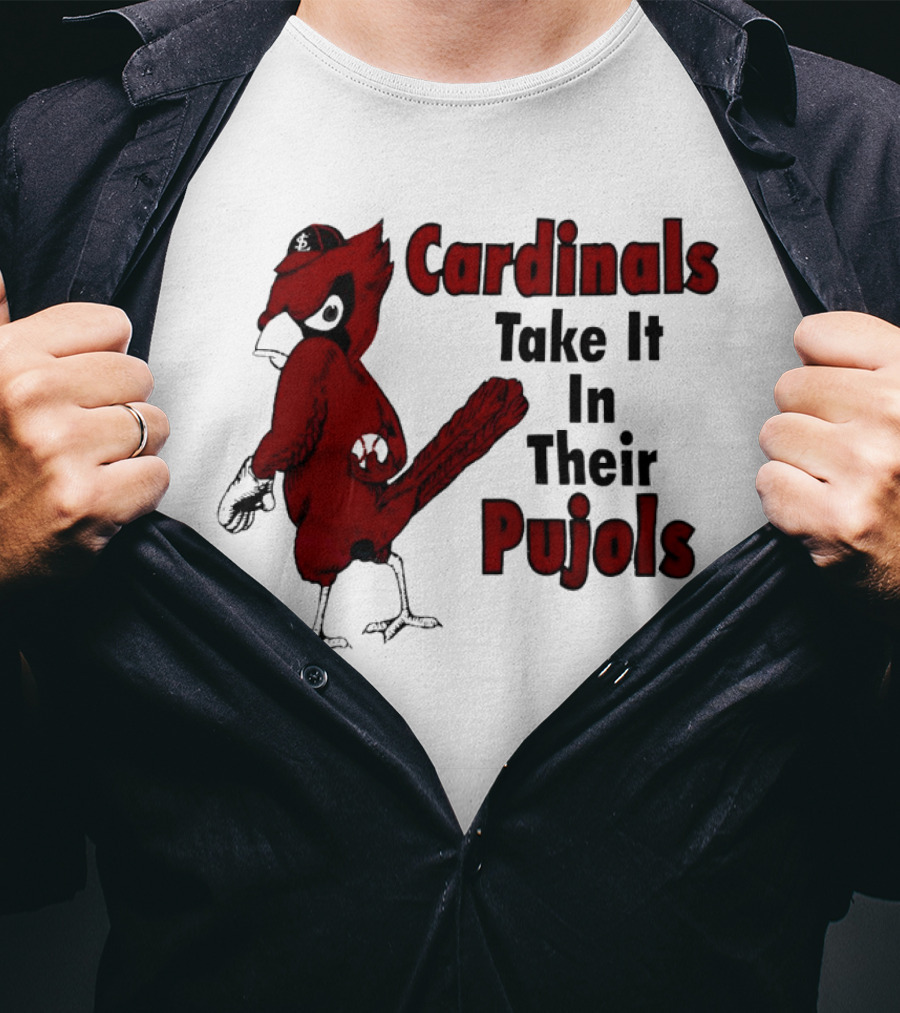 St Louis Cardinals Pujols Baseball Humor T-Shirt