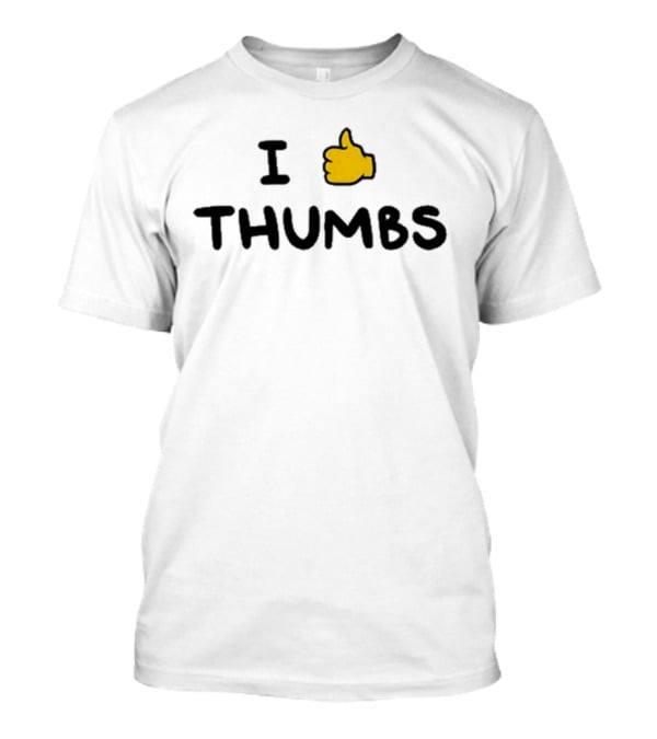 Swordscomic I Thumbs Thumbs Yellow Hand Gesture T-Shirt