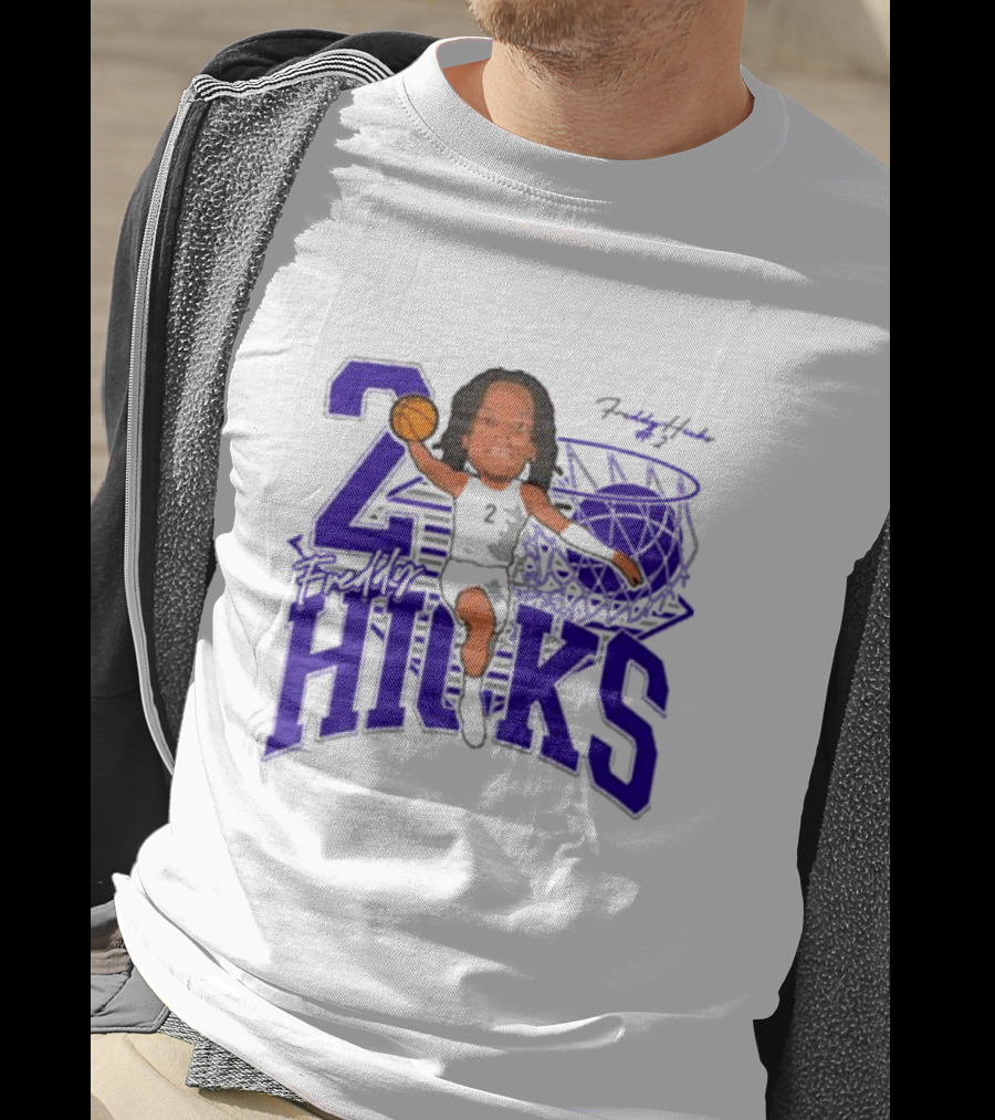 Freddy Hicks Tarleton State Basketball Number 20 T-Shirt