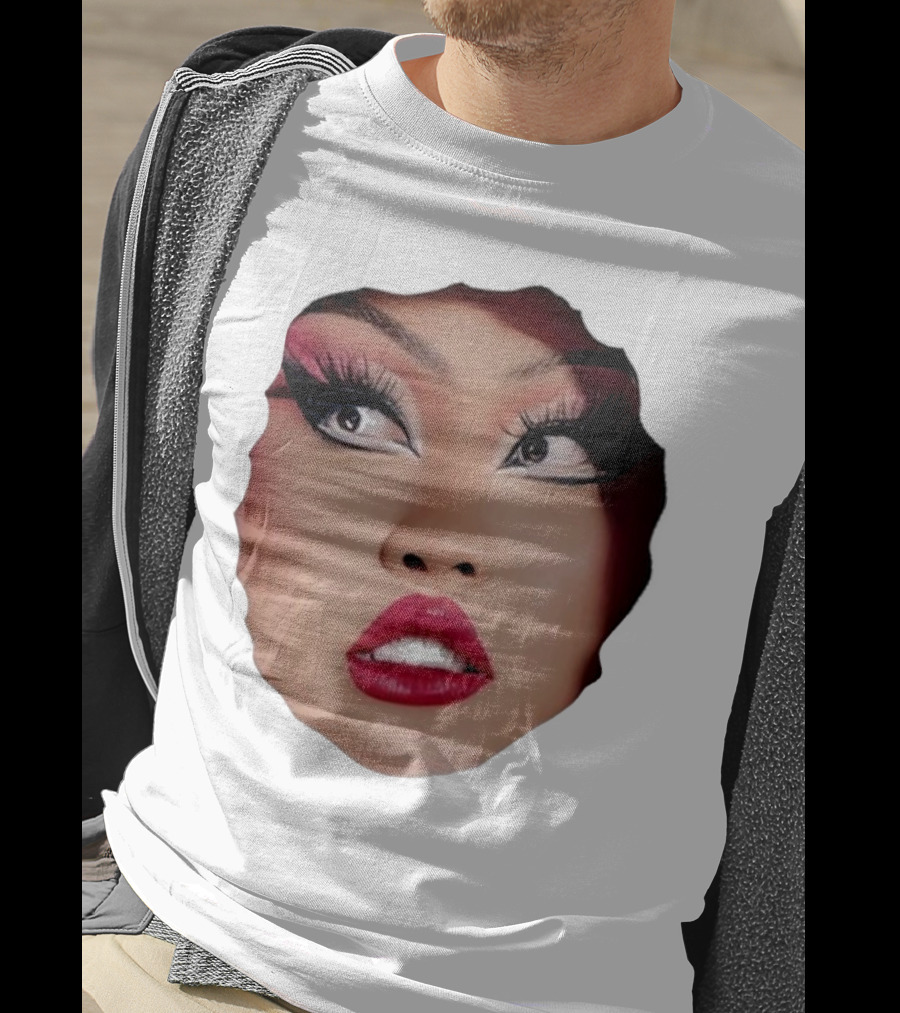 The Joella Dynasty Joella’s Hole Face Art Portrait T-Shirt
