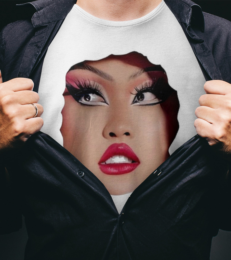The Joella Dynasty Joella’s Hole Face Art Portrait T-Shirt