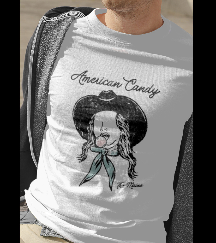 The Maine American Candy Cowgirl With Bandana And Sunglasses T-Shirt