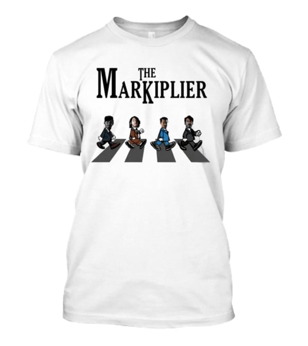 Markiplier Egos Walk Abbey Road In Iconic Tribute Style T-Shirt