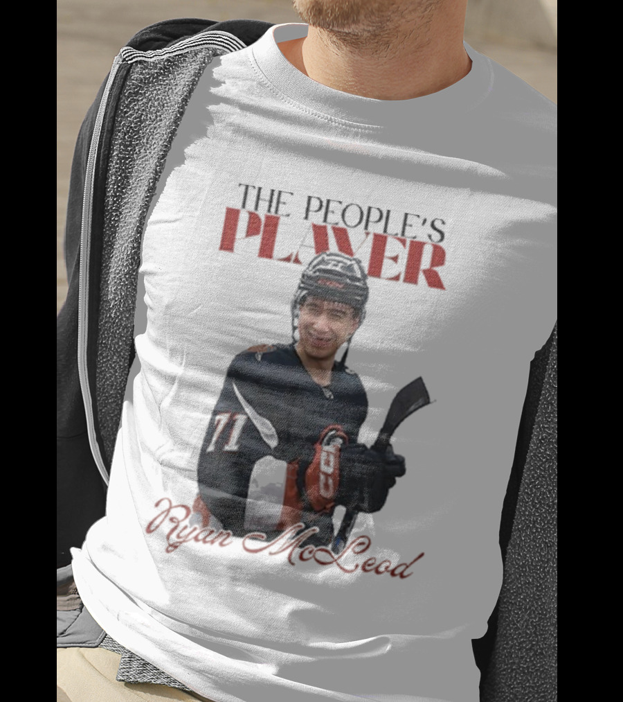 The People’s Player Ryan McLeod 71 Hockey Enthusiast T-Shirt
