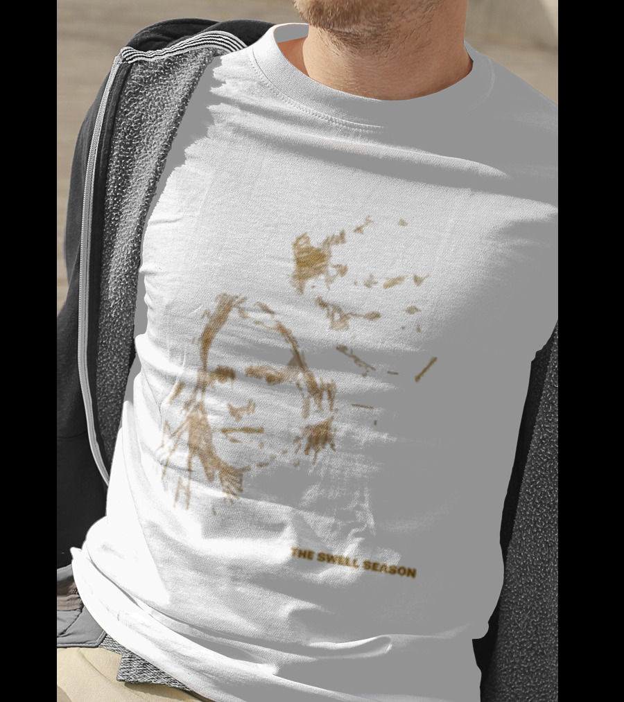 The Swell Season Natural Outline Face Design T-Shirt