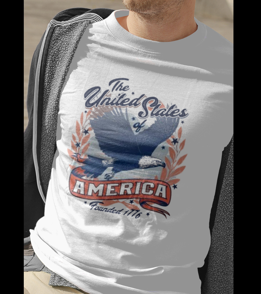 The United States America Eagle Founded 1776 T-Shirt