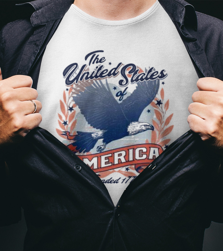 The United States America Eagle Founded 1776 T-Shirt