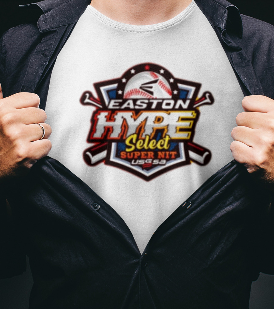Easton Hype Select Super NIT USSSA Baseball Tournament March 29-30 2025 T-Shirt