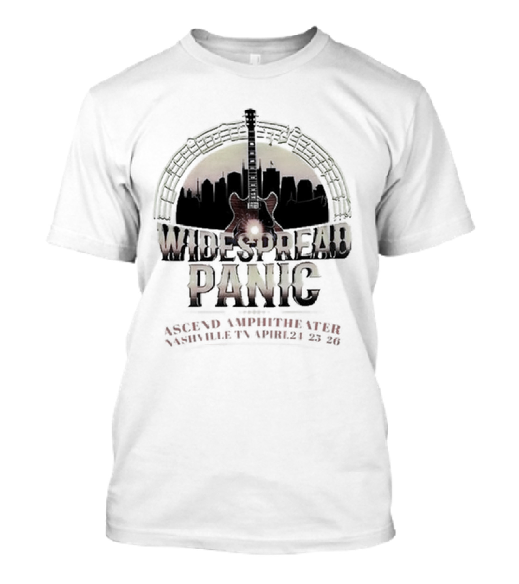 Widespread Panic Weight Of The World Shihiko New Year’s Eve Atlanta 2012 T-Shirt