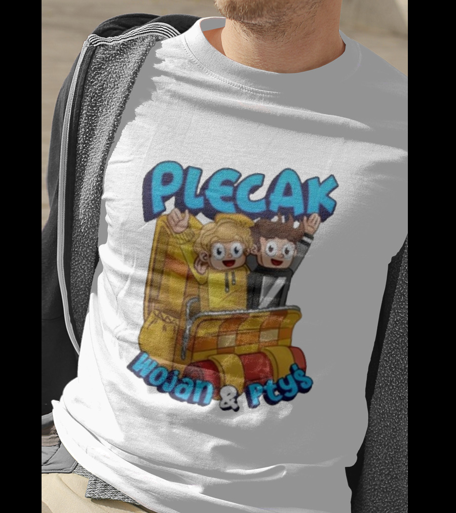 Plecak Wojan & Ptyś Cartoon Backpack Adventure T-Shirt