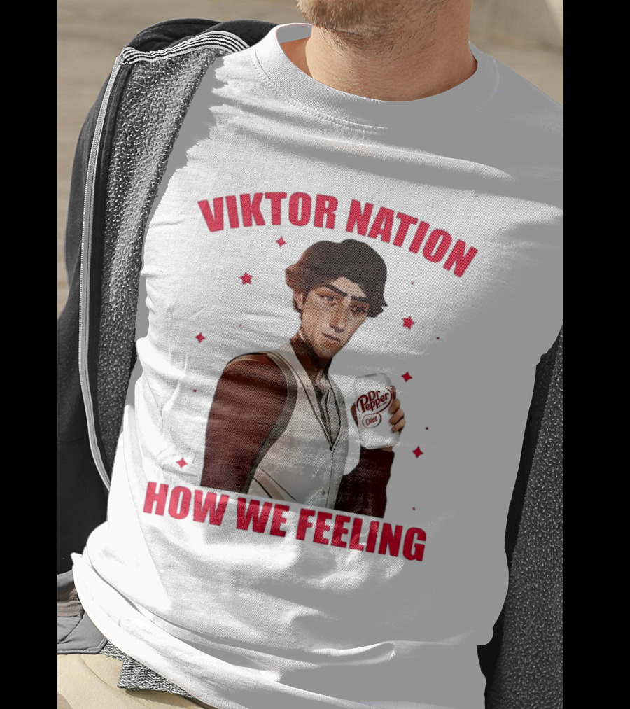 Viktor Nation How We Feeling Dr Pepper Diet Can Illustration T-Shirt