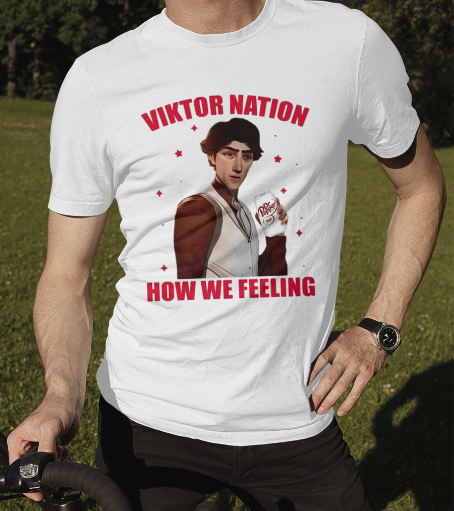 Viktor Nation How We Feeling Dr Pepper Diet Can Illustration T-Shirt