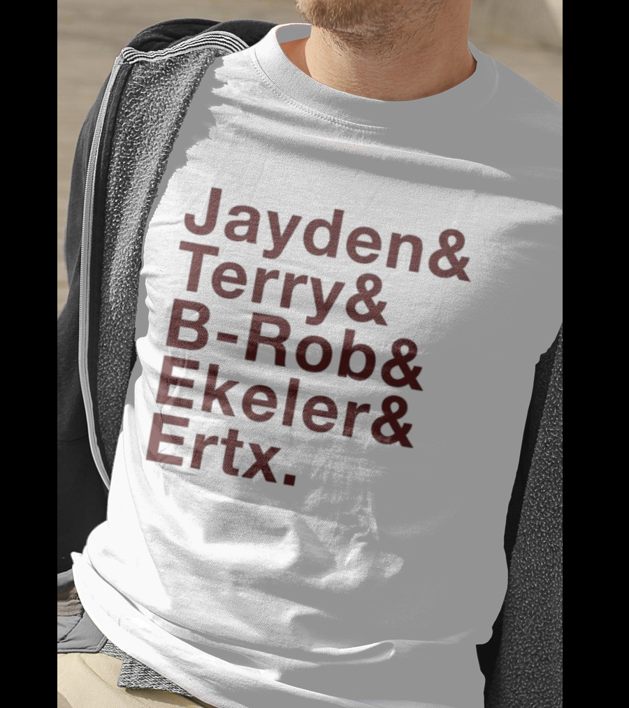 ``` Washington Ampersand Stars Jayden Terry B-Rob Ekeler Ertz ``` T-Shirt