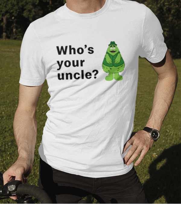 Uncle O’grimacey Who’s Your Uncle Green Character St Patrick’s Day T-Shirt