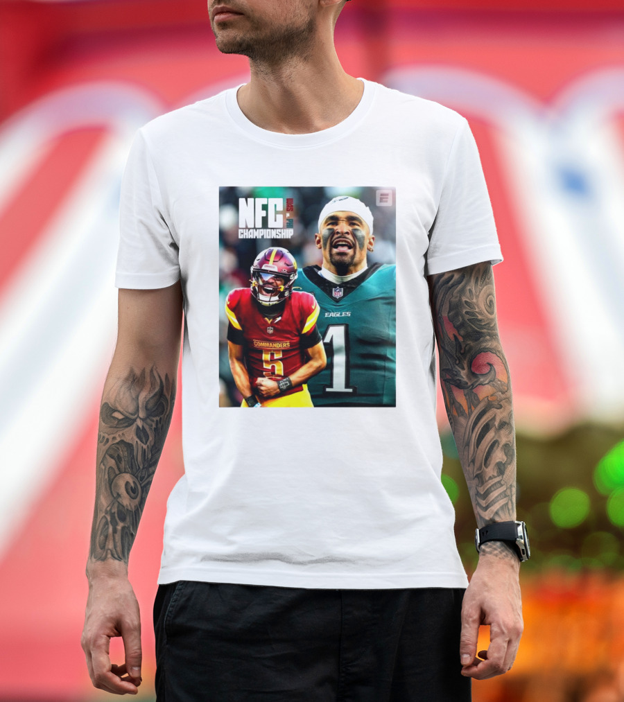 NFC Championship Washington Commanders vs Philadelphia Eagles T-Shirt