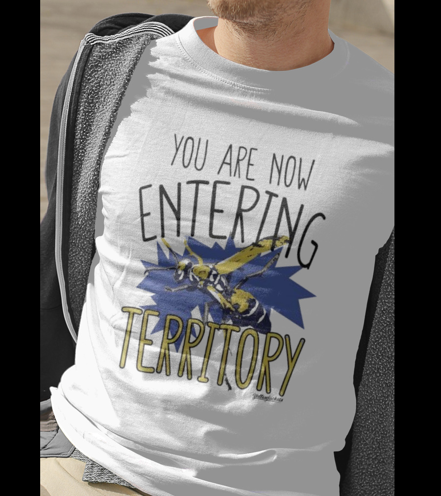 Yellowjackets You Are Now Entering Territory T-Shirt