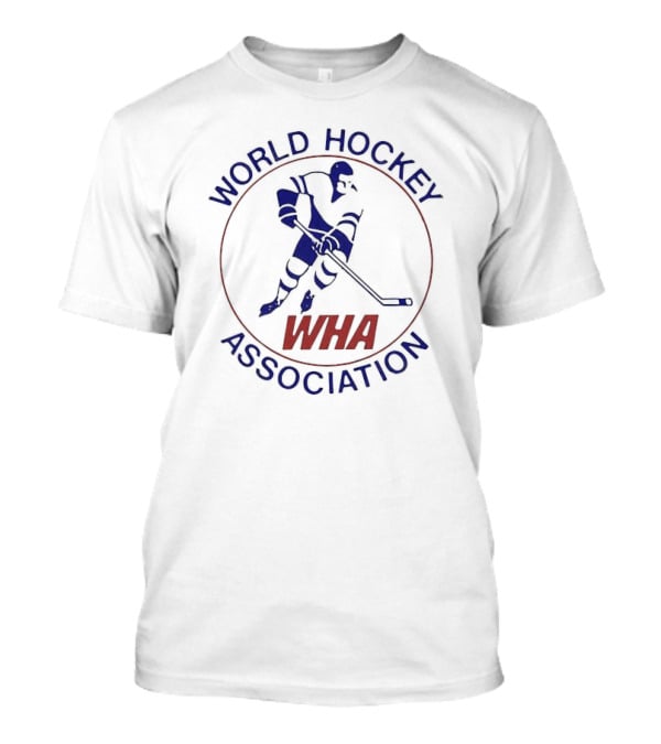 World Hockey Association WHA Player Emblem T-Shirt