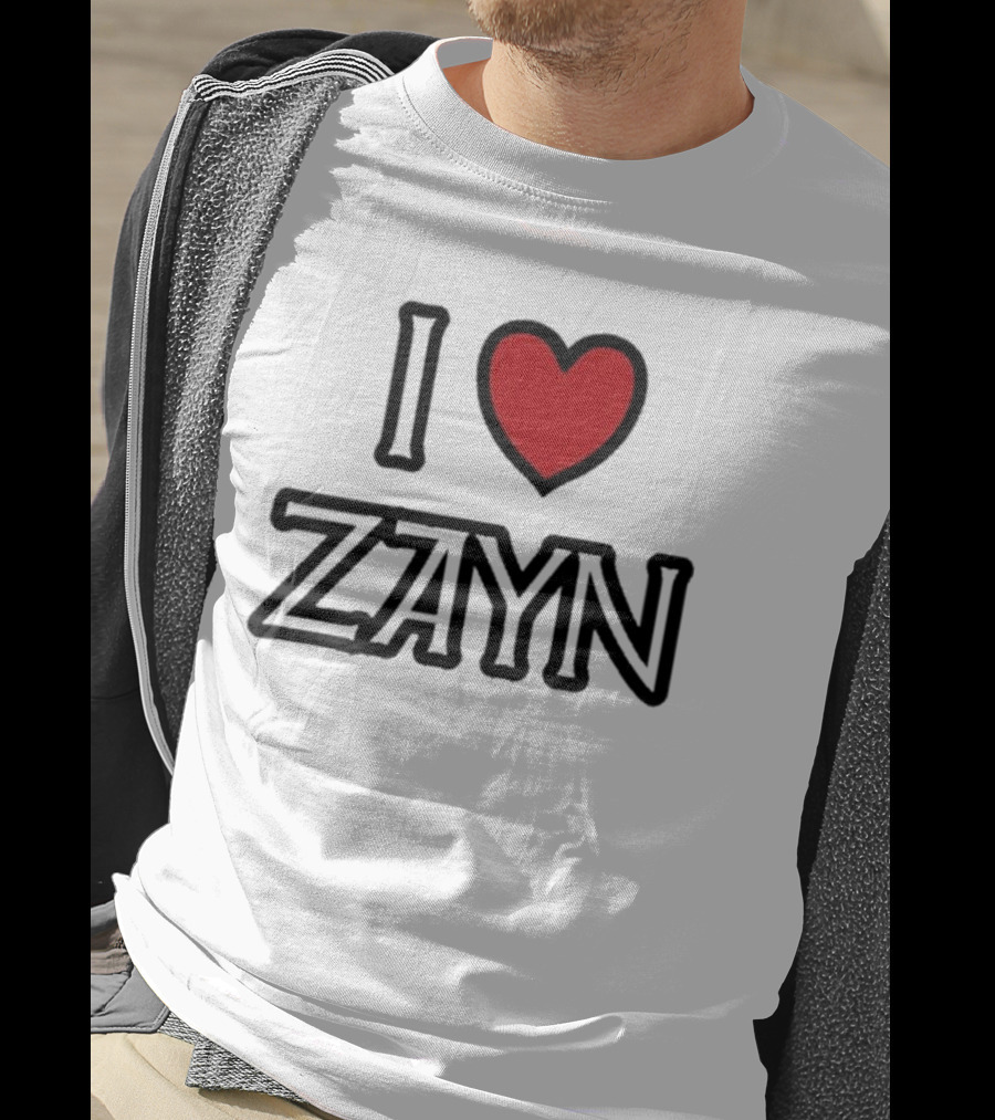 Zayn Squad Brasil I Love Zayn Ringer T-Shirt