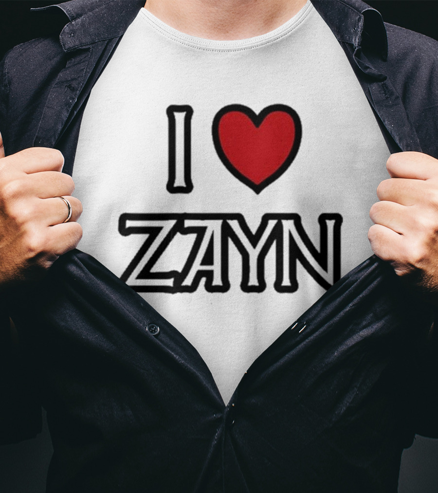 Zayn Squad Brasil I Love Zayn Ringer T-Shirt