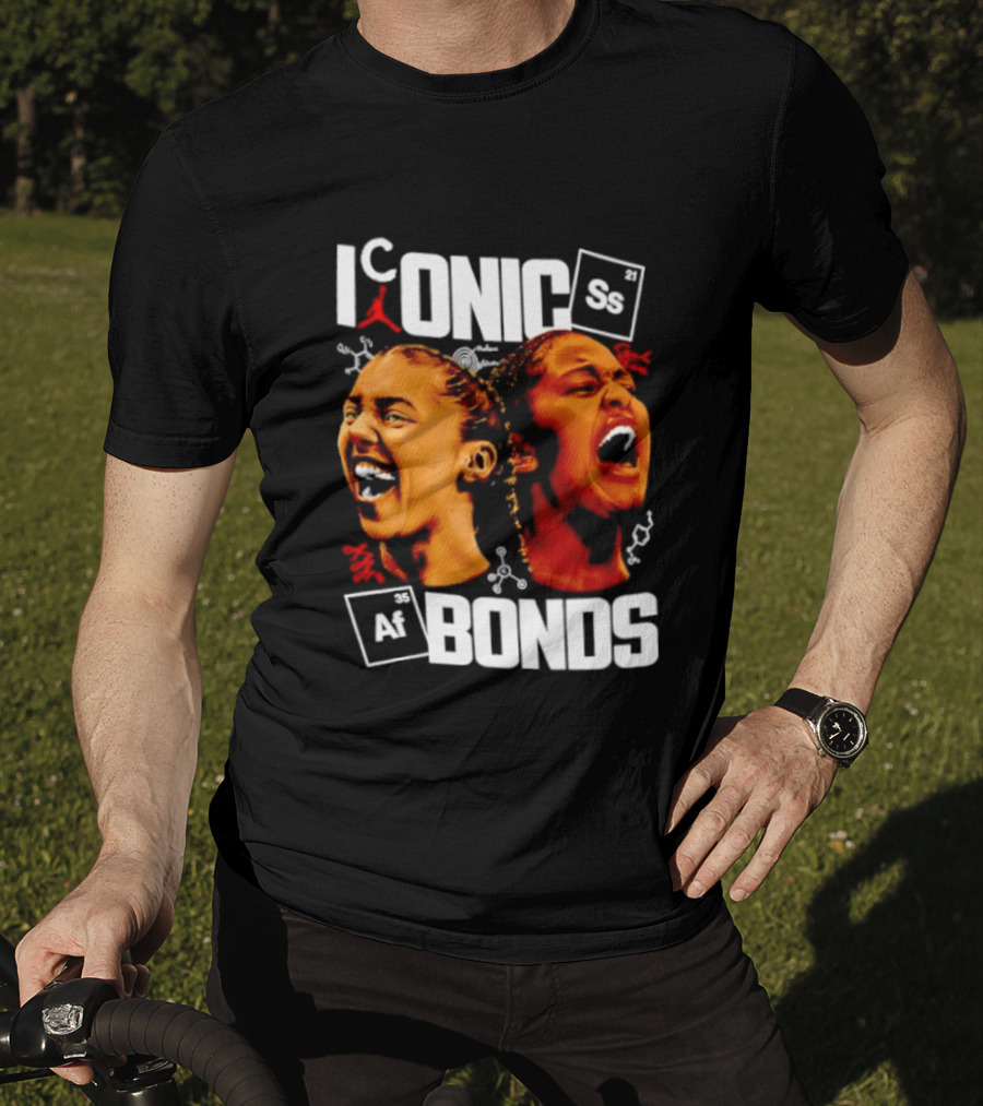 Iconic Bonds Chemistry Basketball Player T-Shirt