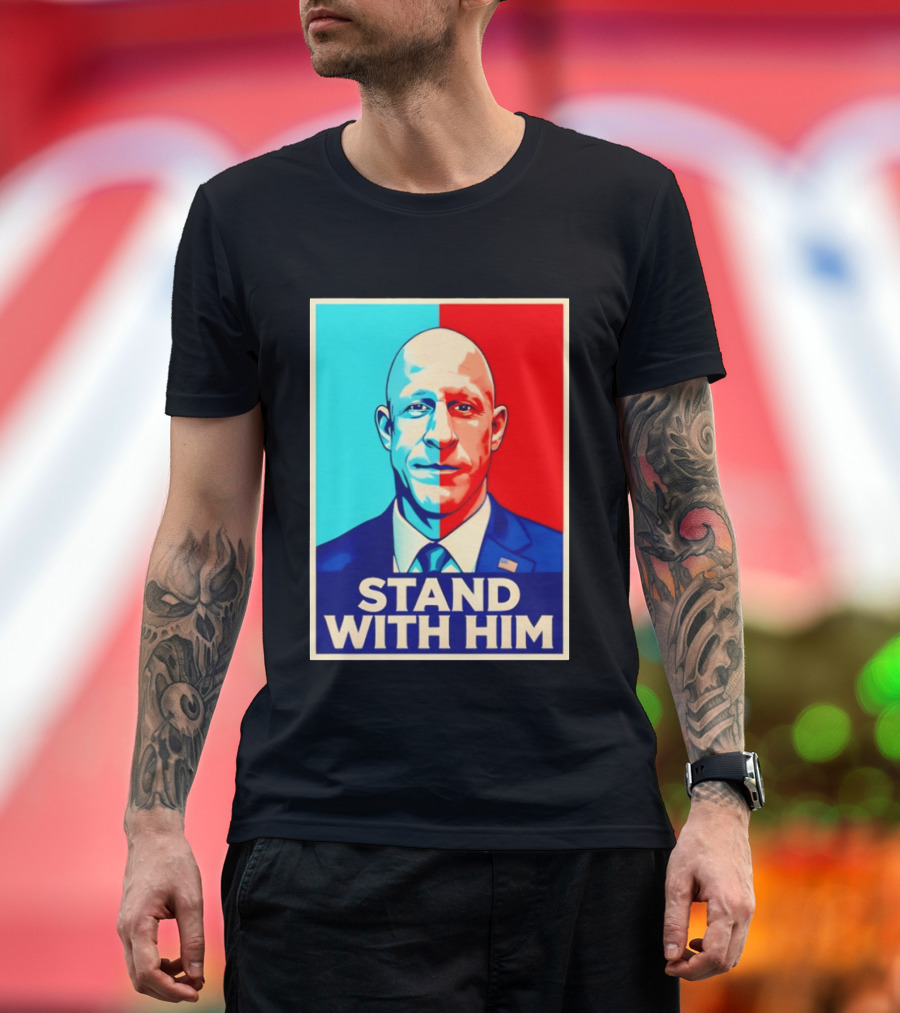 Stand With Him Brian McGinnis Hope Style Supporting Israel T-Shirt
