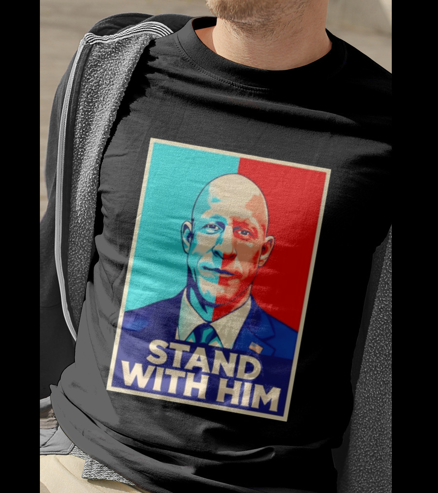 Stand With Him Brian McGinnis Hope Style Supporting Israel T-Shirt