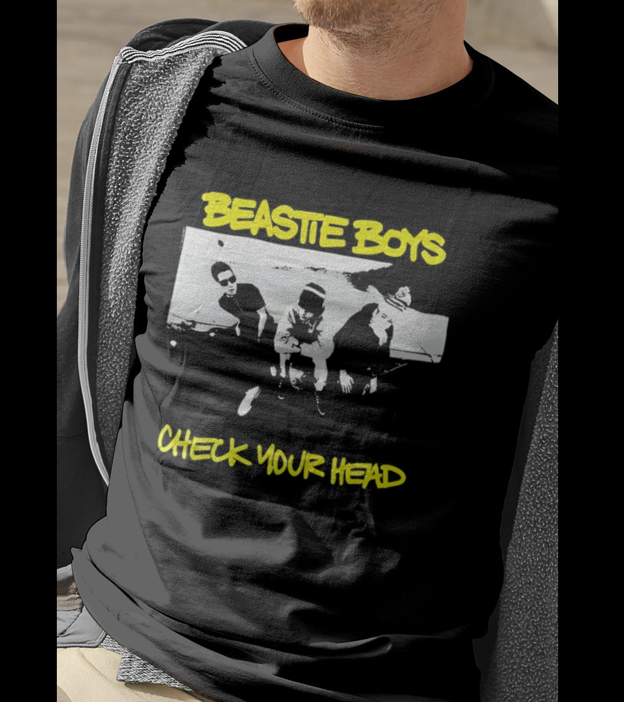Beastie Boys Check Your Head Album Cover Yellow T-Shirt