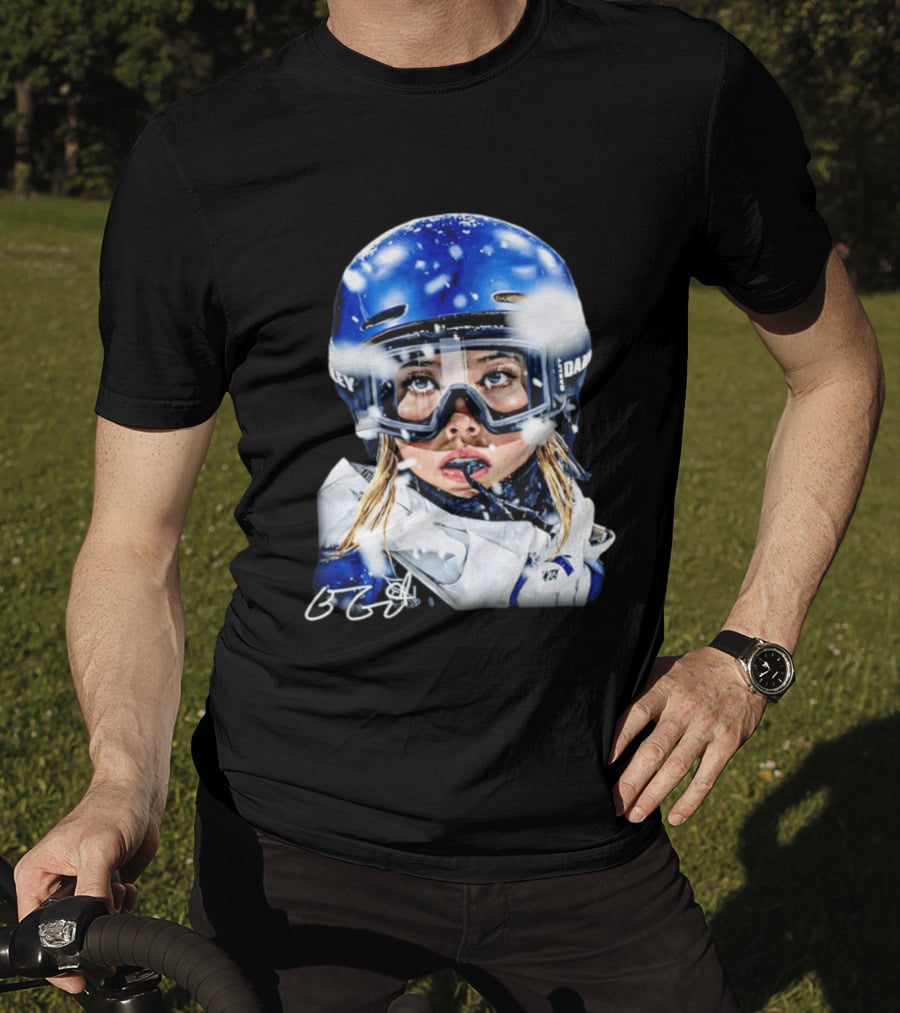 Eileen Gu Aura Snowboard Oakley Goggles Winter Sports T-Shirt