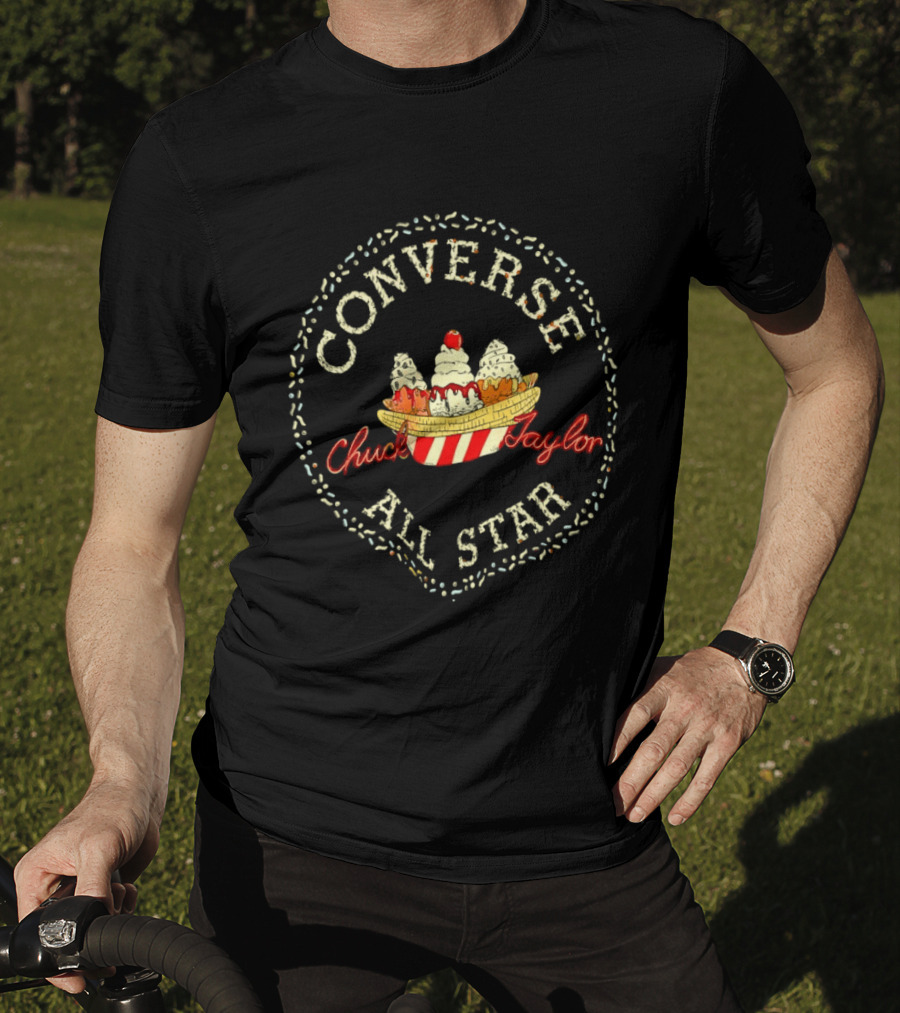 Converse All Star Chuck Taylor Ice Cream Sundae T-Shirt