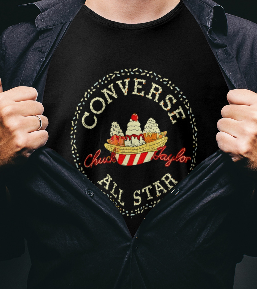 Converse All Star Chuck Taylor Ice Cream Sundae T-Shirt